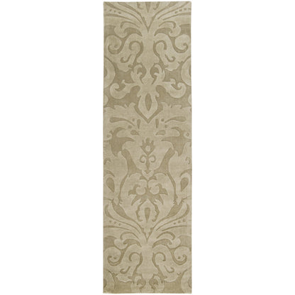 SCU-7512 Rug by Surya in beige. Made from 100% wool in a unique style.