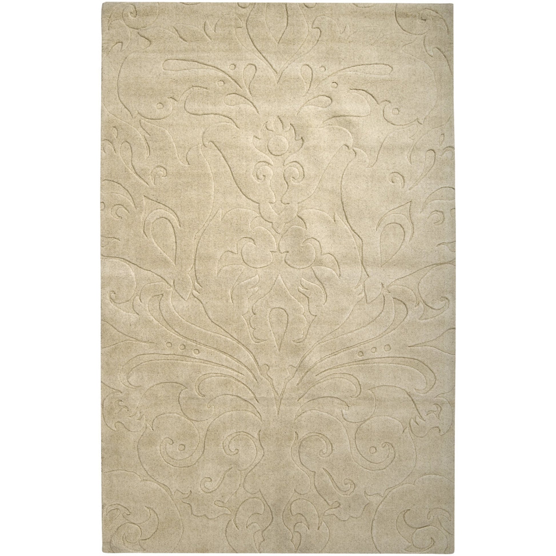 SCU-7512 Rug by Surya in beige. Made from 100% wool in a unique style.