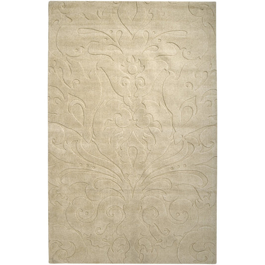 SCU-7512 Rug by Surya in beige. Made from 100% wool in a unique style.