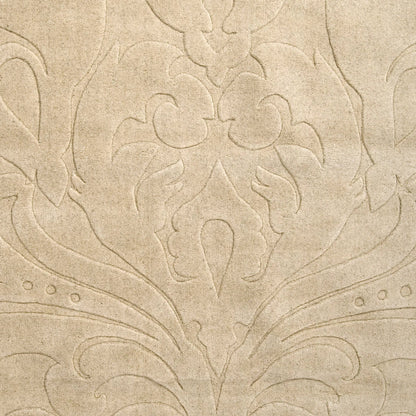 SCU-7512 Rug by Surya in beige. Made from 100% wool in a unique style.