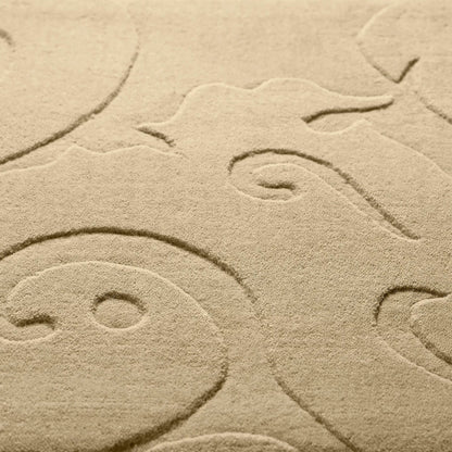SCU-7512 Rug by Surya in beige. Made from 100% wool in a unique style.