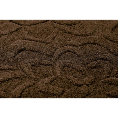 Sculpture Rug - 230 by Surya in dark brown. Made from 100% wool in a unique style.