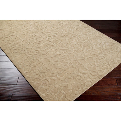 Sculpture Rug - 230 by Surya in dark brown. Made from 100% wool in a unique style.