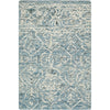 Powder Blue, Ivory, Slate Gray / 2' x 3'