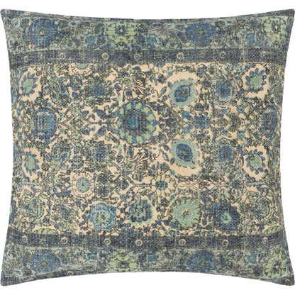 Shadi Indoor/Outdoor Pillow by Surya. Made from front: 88% jute, 12% cotton, back: 100% cotton in a eclectic & global style.