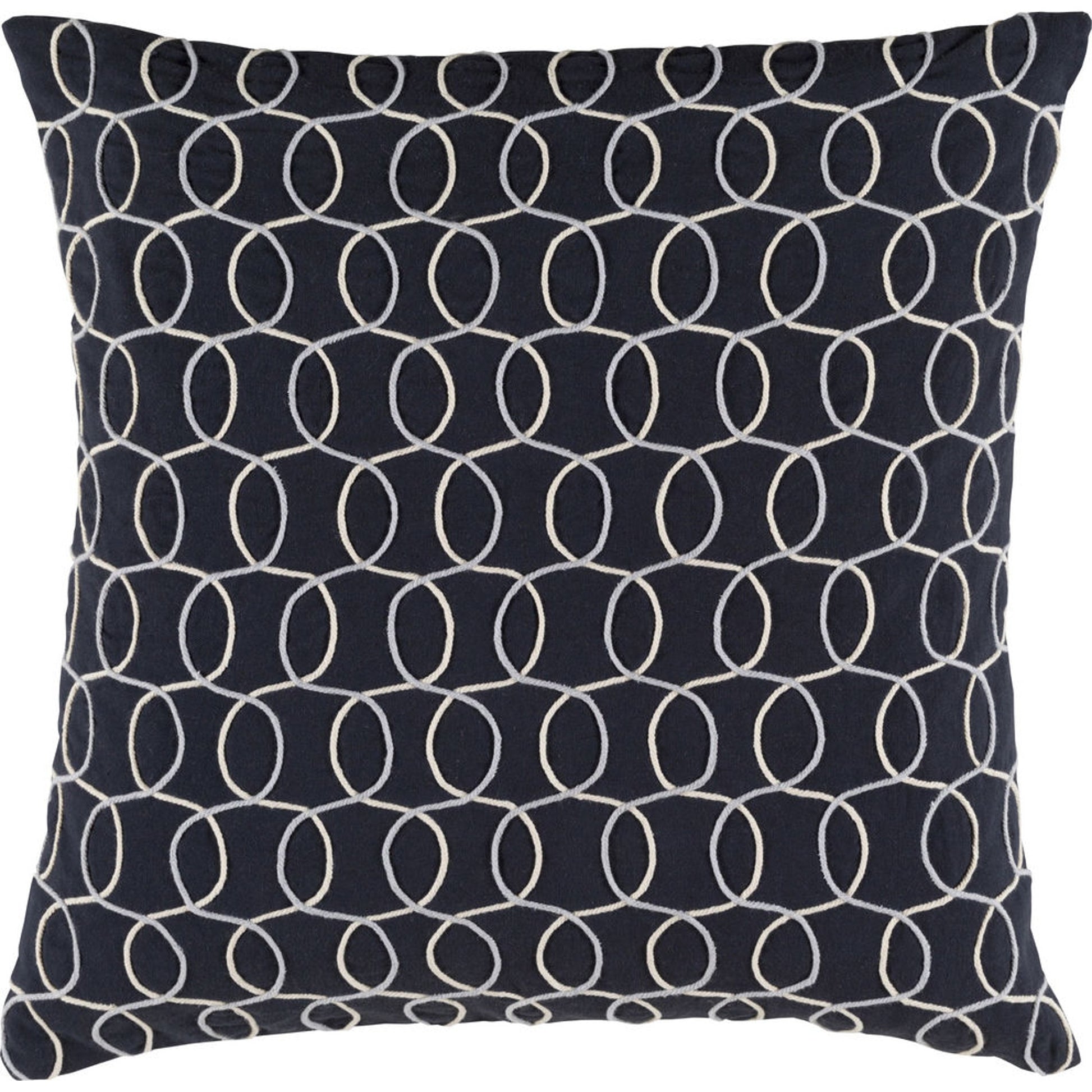 Solid Bold II Indoor/Outdoor Pillow by Surya. Made from 100% cotton in a modern style.