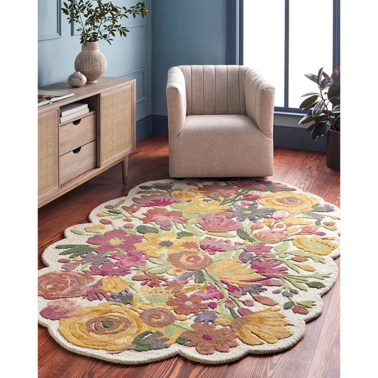 Shindig Rug - 495701 by Livabliss. Made from face: 60% wool, 40% viscose in a unique style.