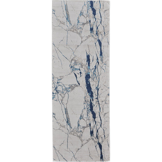 Indio Rug - 39GWF by Feizy in ivory, blue, black. Made from unique in a unique style.