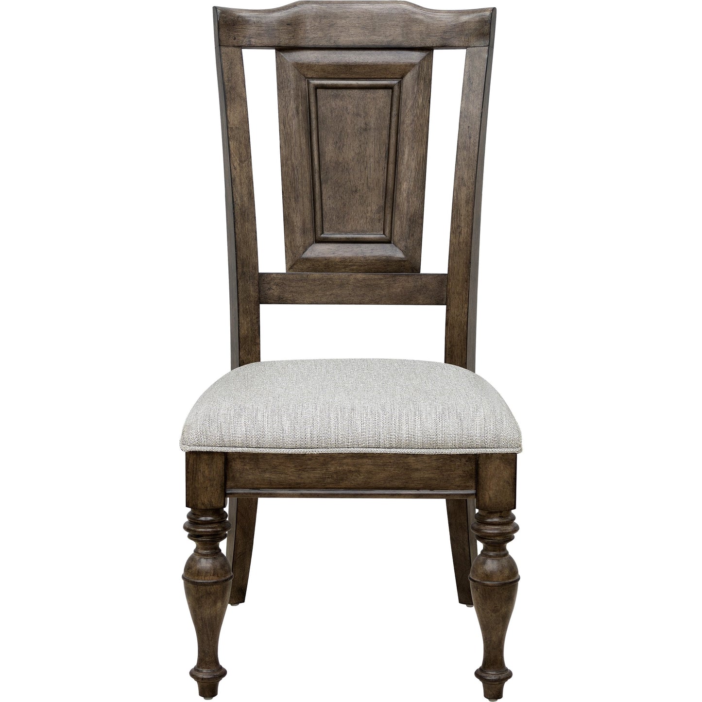 002 SI-2143499 | Additional Silo | Woodbury Wooden Side Chair by Pulaski Furniture in cowboy boots brown. Made from rubberwood in a traditional style.
