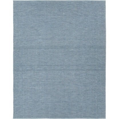 Sacdecer SDR02 Indoor/Outdoor Rug by Jaipur Living in blue, white. Made from 100% pet yarn in a unique style.