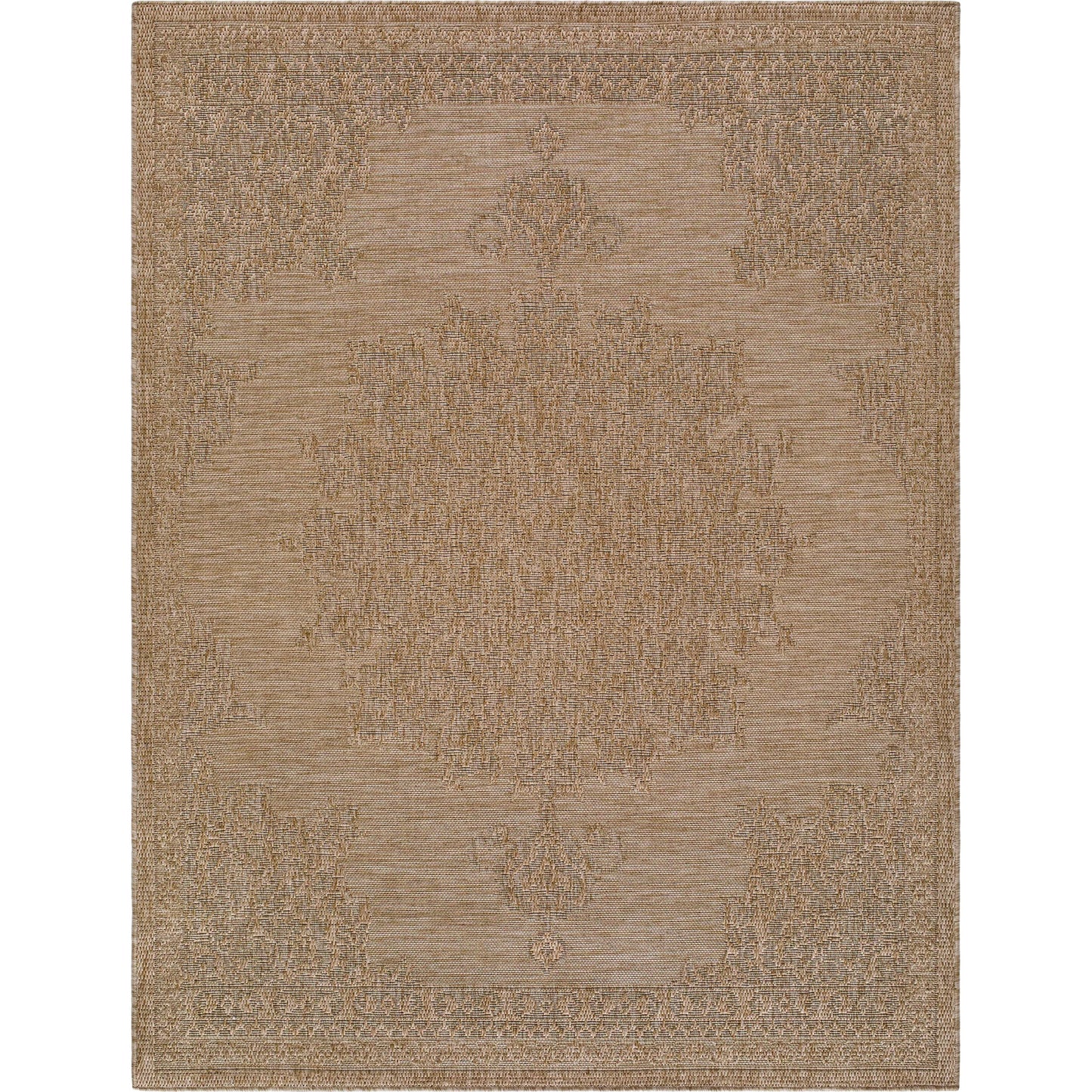 001 SI-2257666,SI-2257667 | Primary Silo | Sandra SDR-2300 Rug by Livabliss in beige, mustard, medium brown, wheat. Made from polypropylene in a unique style.