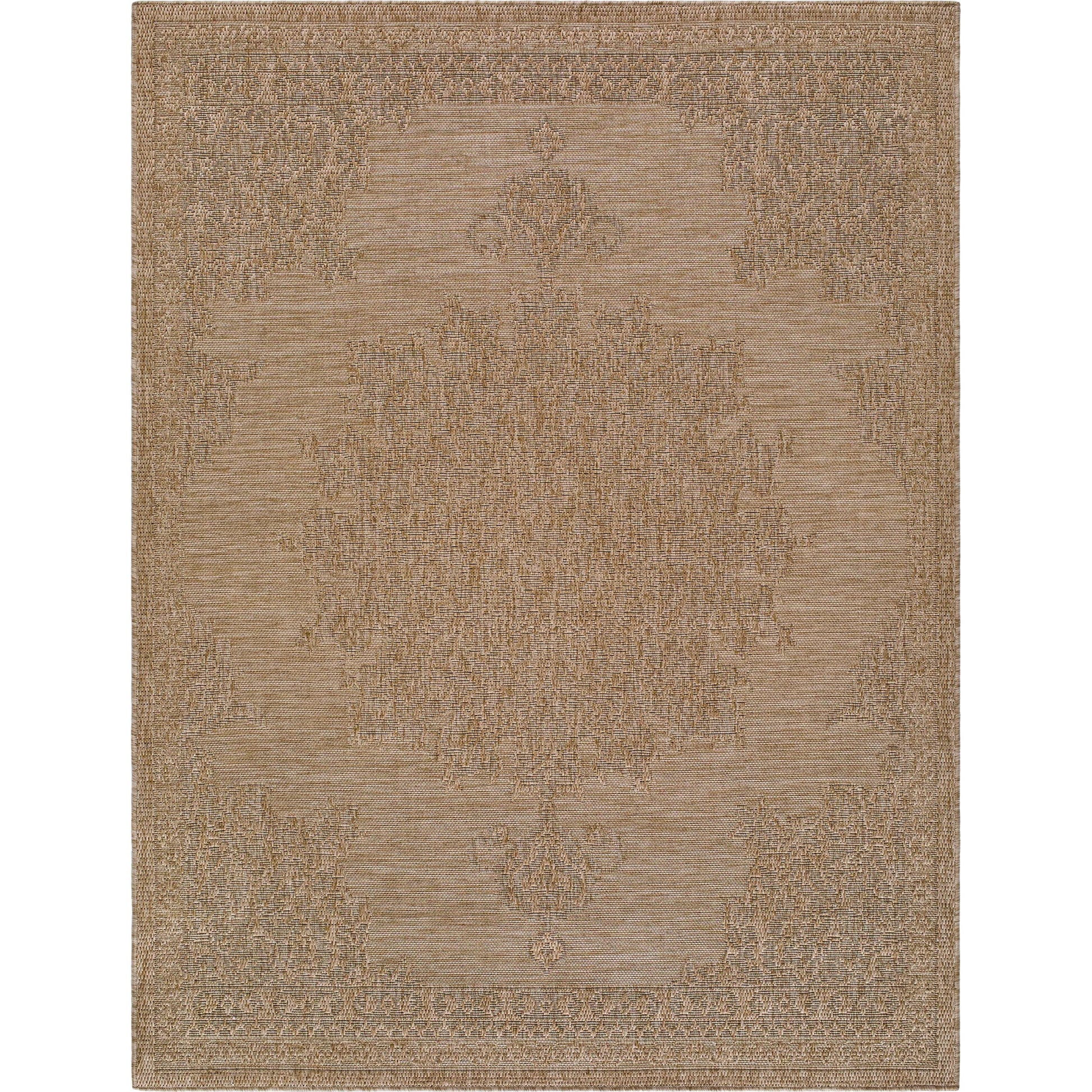 Sandra SDR-2300 Rug by Livabliss in beige, mustard, medium brown, wheat. Made from polypropylene in a unique style.