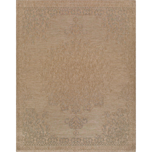 Sandra SDR-2300 Rug by Livabliss in beige, mustard, medium brown, wheat. Made from polypropylene in a unique style.