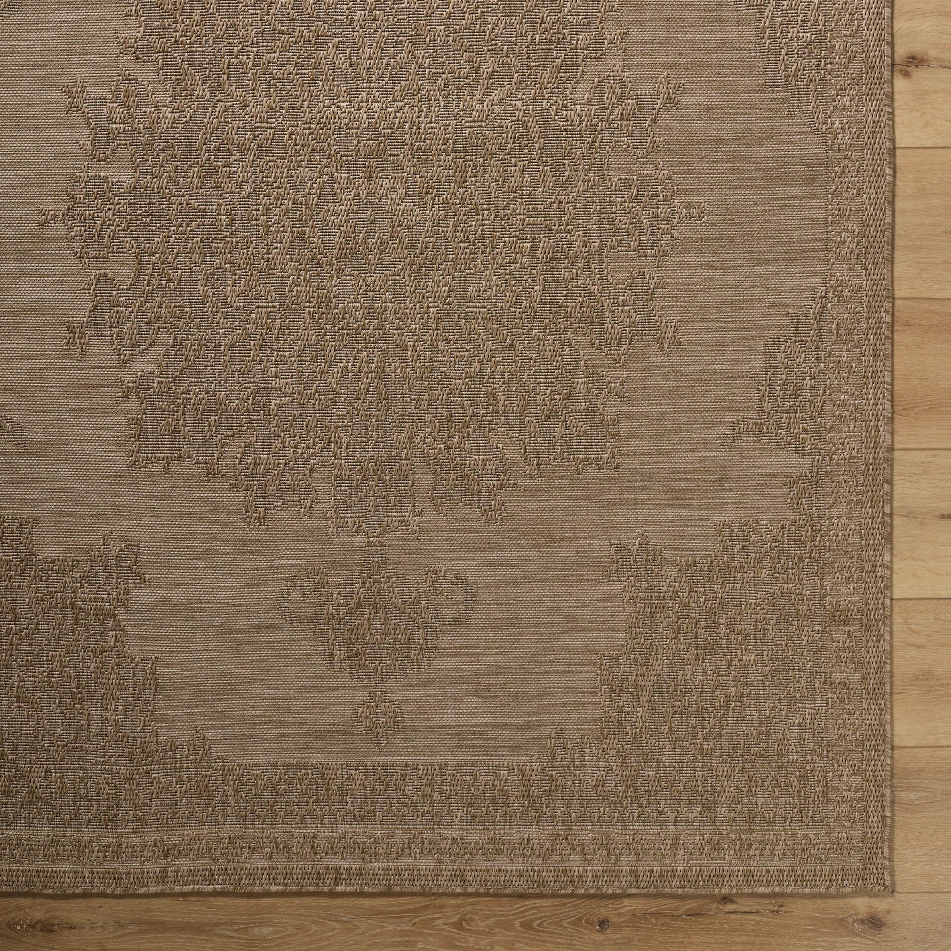 Sandra SDR-2300 Rug by Livabliss in beige, mustard, medium brown, wheat. Made from polypropylene in a unique style.