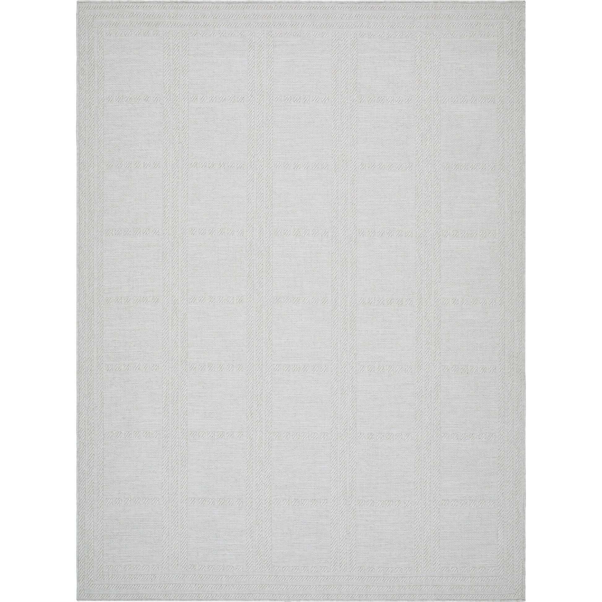 Sandra Rug - 529705 by Livabliss in light silver, silver. Made from polypropylene in a unique style.