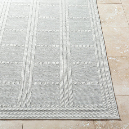 Sandra Rug - 529705 by Livabliss in light silver, silver. Made from polypropylene in a unique style.