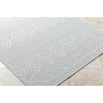 Sandra Rug - 529756 by Livabliss in light silver, silver. Made from polypropylene in a unique style.