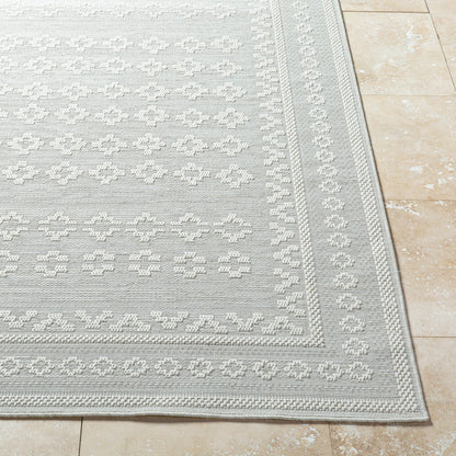 Sandra Rug - 529762 by Livabliss in light silver, silver. Made from polypropylene in a unique style.