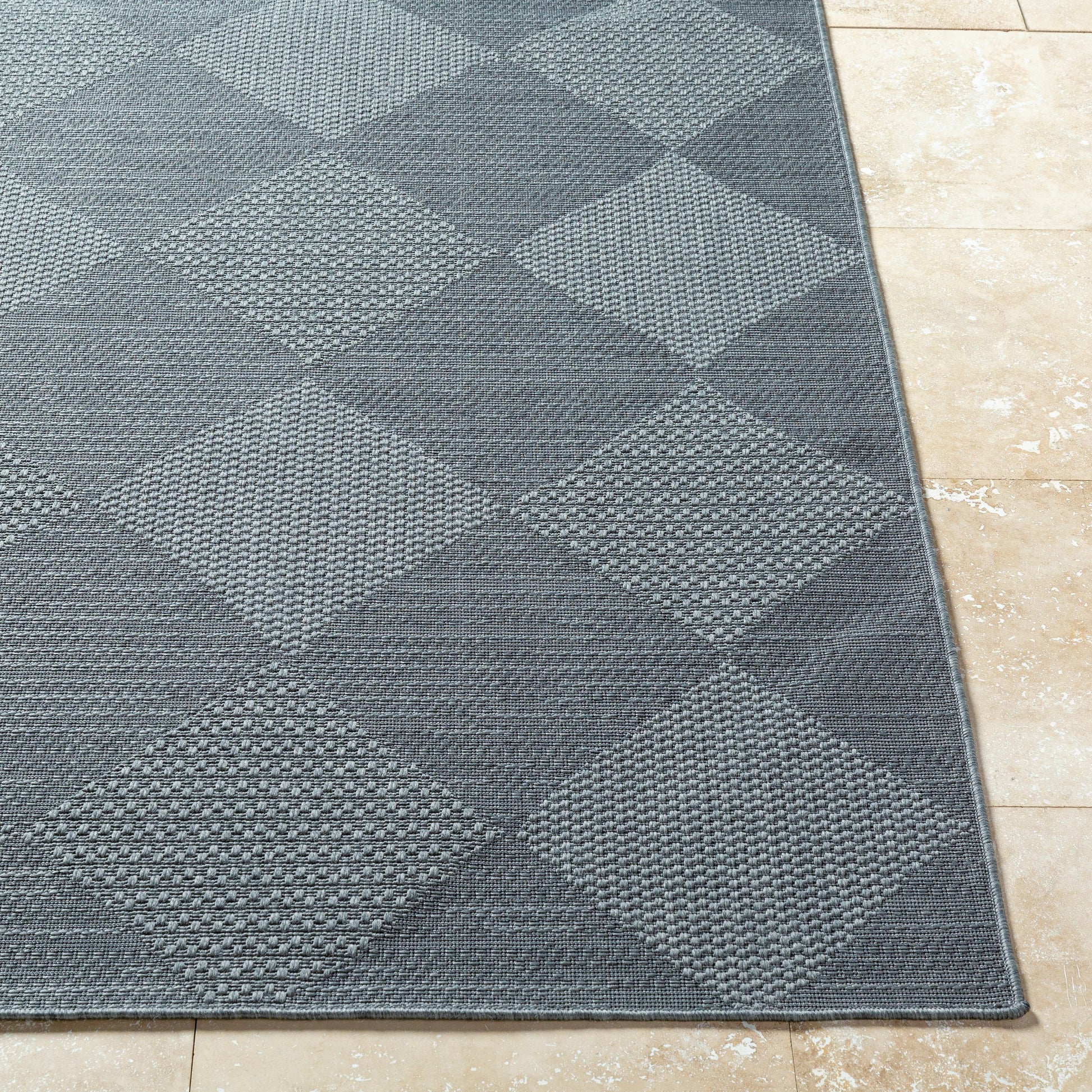 Sandra Rug - 529768 by Livabliss in nickel, lunar green. Made from polypropylene in a unique style.