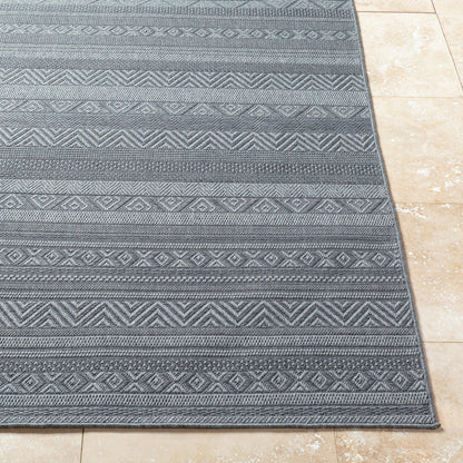 Sandra Rug - 529819 by Livabliss in nickel, lunar green. Made from polypropylene in a unique style.