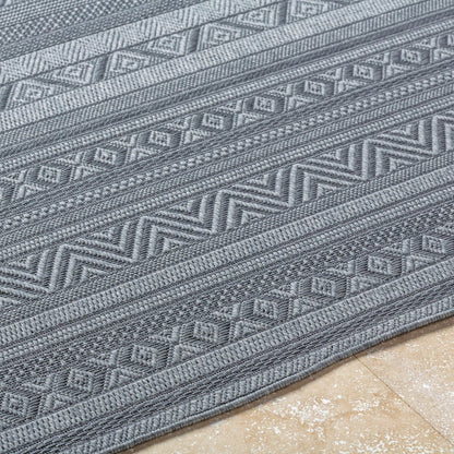 Sandra Rug - 529819 by Livabliss in nickel, lunar green. Made from polypropylene in a unique style.