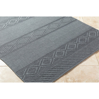 Sandra Rug - 529825 by Livabliss in nickel, lunar green. Made from polypropylene in a unique style.