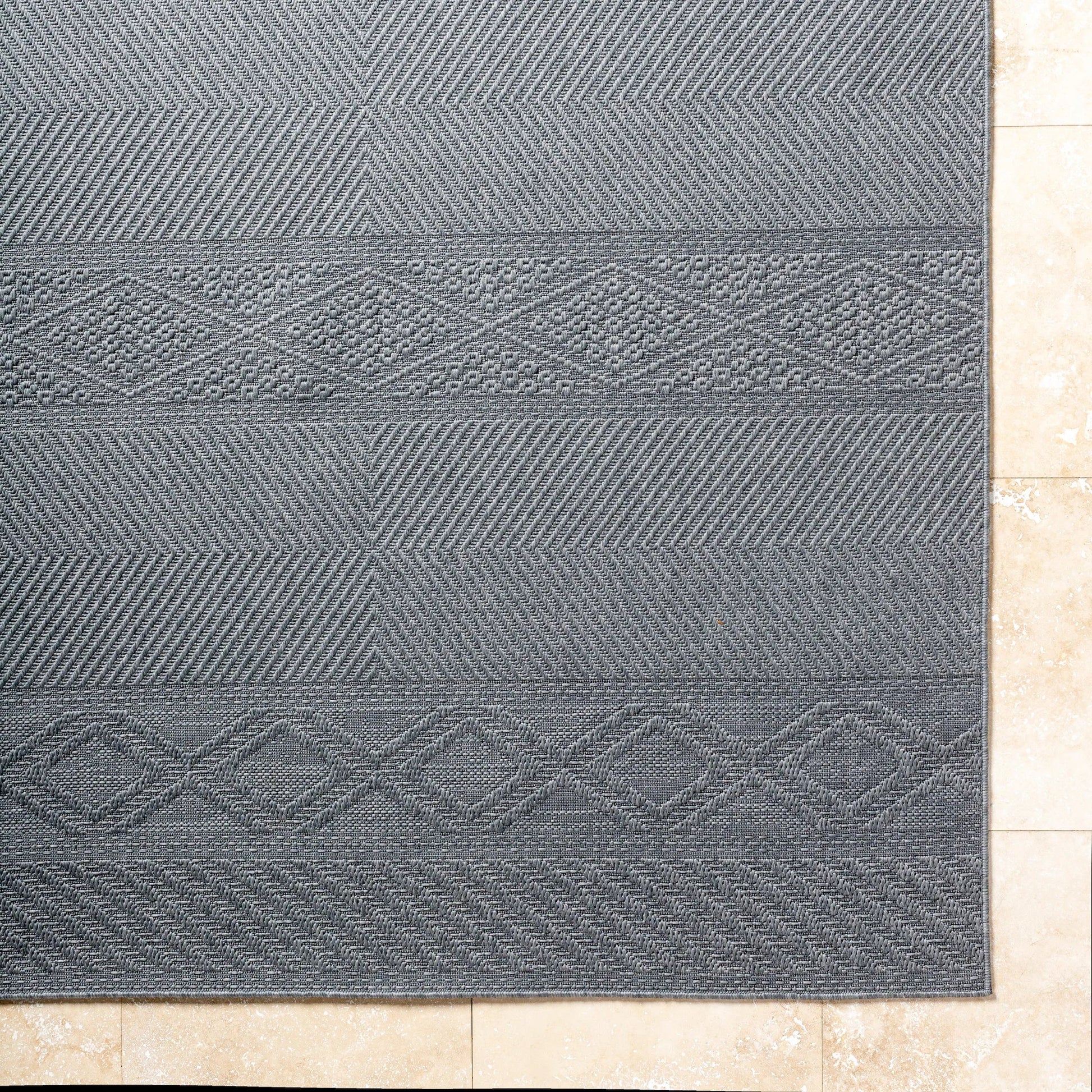 Sandra Rug - 529825 by Livabliss in nickel, lunar green. Made from polypropylene in a unique style.