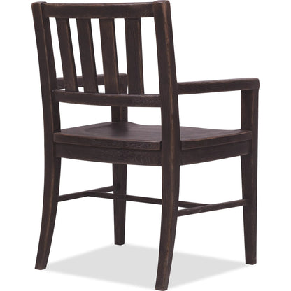 Driftwood Splatback Arm Chair by Hooker Furniture. Made from unique in a transitional style.
