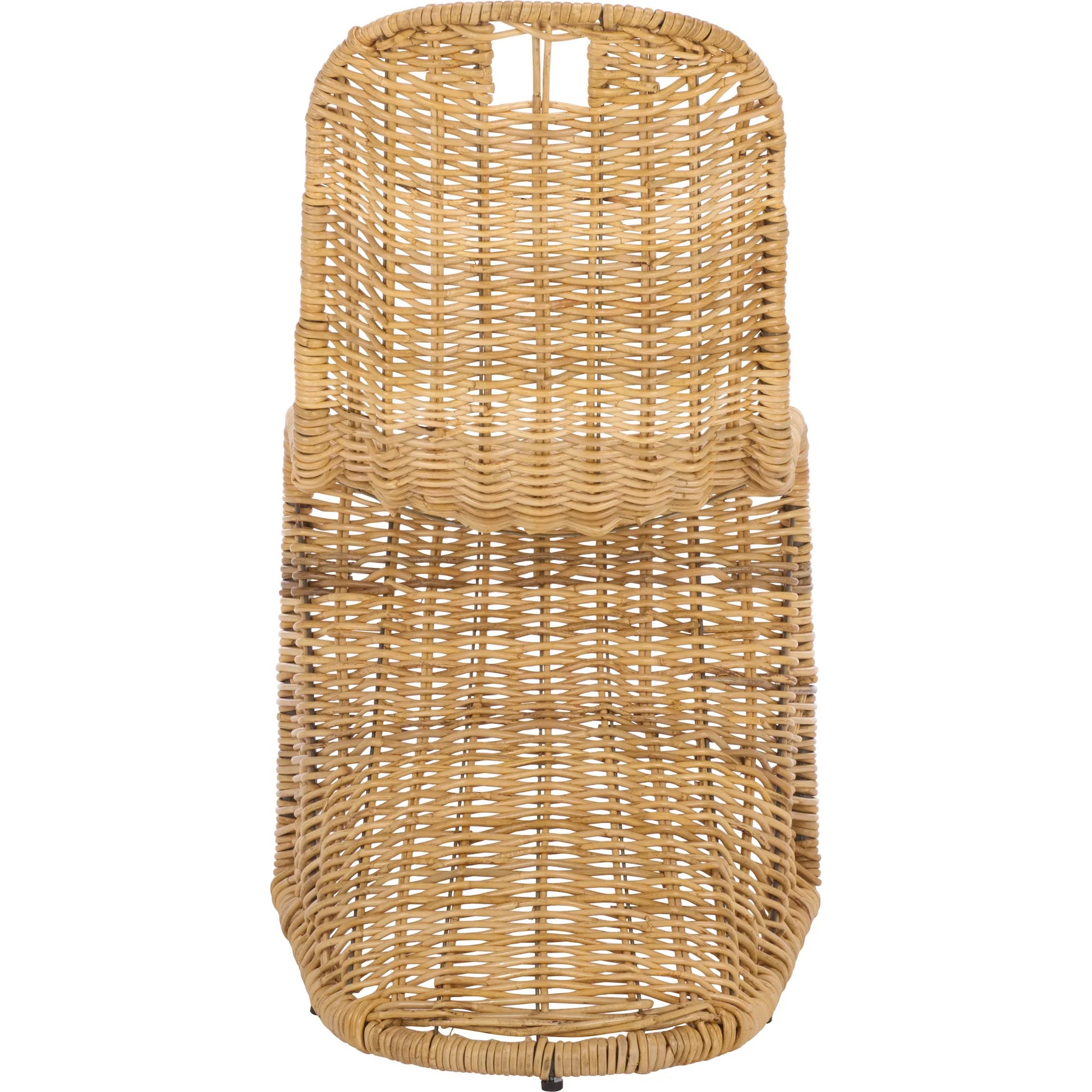 Fairview Dining Chair (Set of 2) by HedgeApple Essentials in natural. Made from rattan, iron in a unique style.