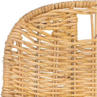 Fairview Dining Chair (Set of 2) by HedgeApple Essentials in natural. Made from rattan, iron in a unique style.