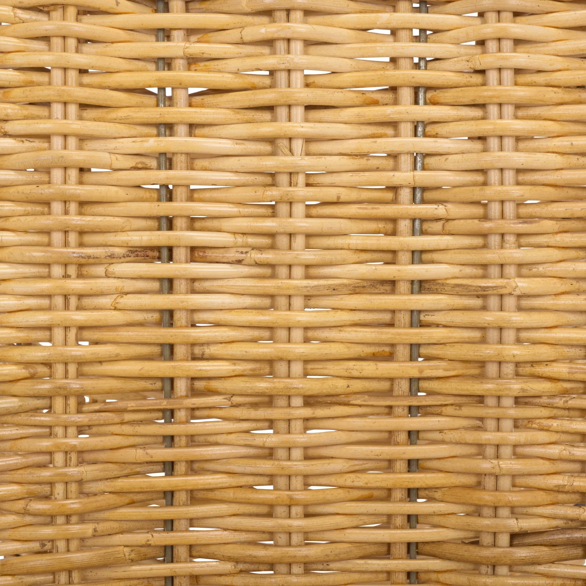 Fairview Dining Chair (Set of 2) by HedgeApple Essentials in natural. Made from rattan, iron in a unique style.