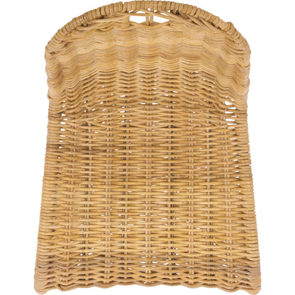 Fairview Dining Chair (Set of 2) by HedgeApple Essentials in natural. Made from rattan, iron in a unique style.