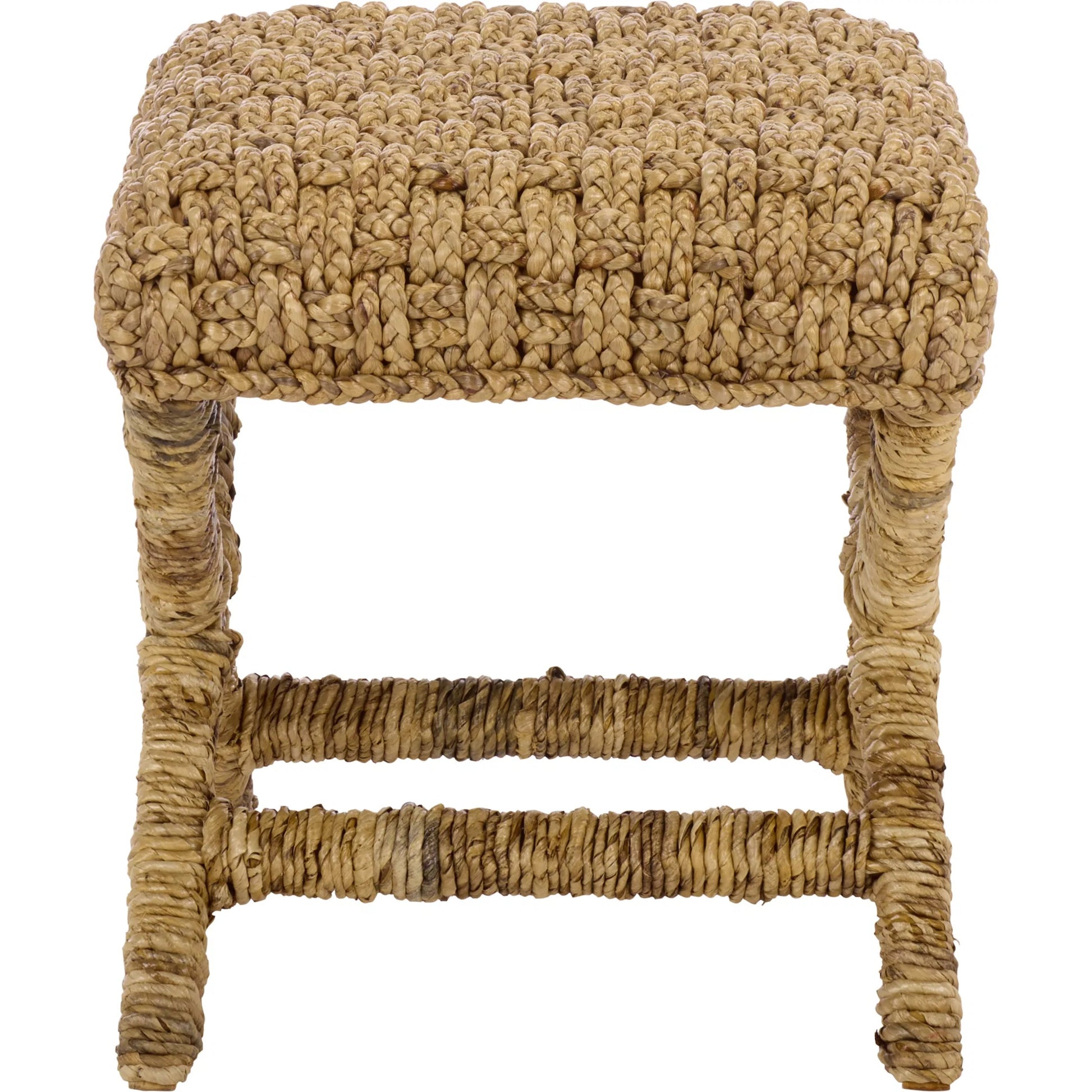 Eastern Woven Stool by HedgeApple Essentials. Made from mahogany, foam in a unique style.