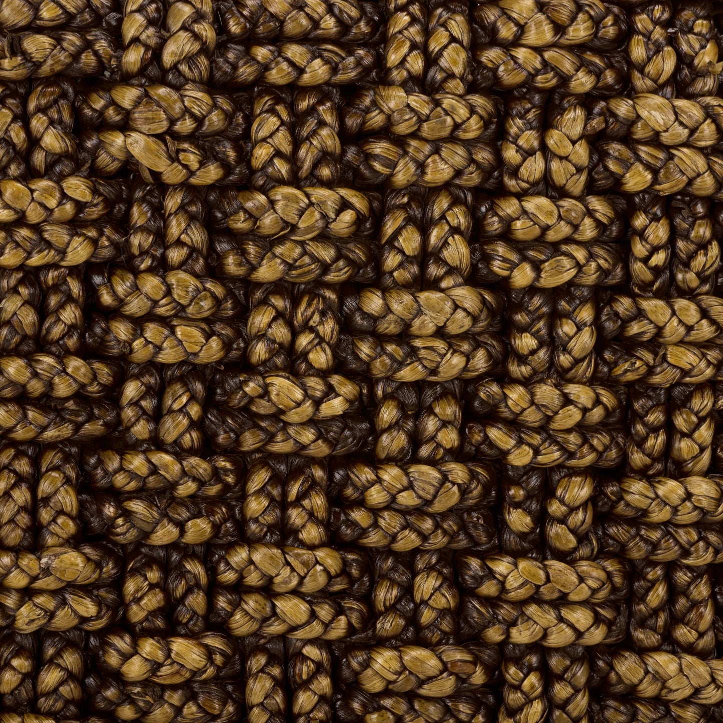 016 SI-2630129 | Closeup | Eastern Woven Stool by HedgeApple Essentials. Made from mahogany, foam in a unique style.