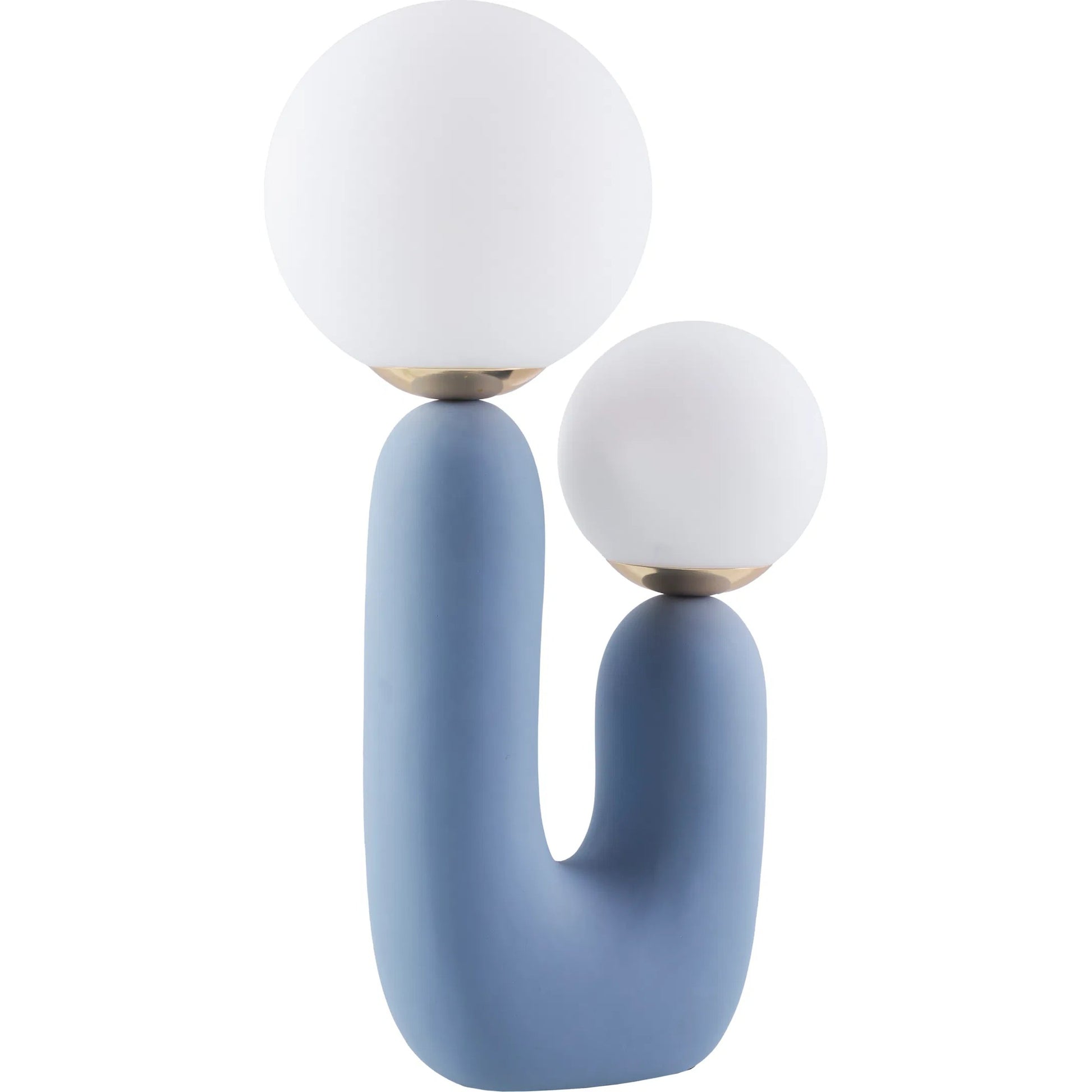 Sedeum Accent Table Lamp by Livabliss. Made from resin, glass in a modern style.