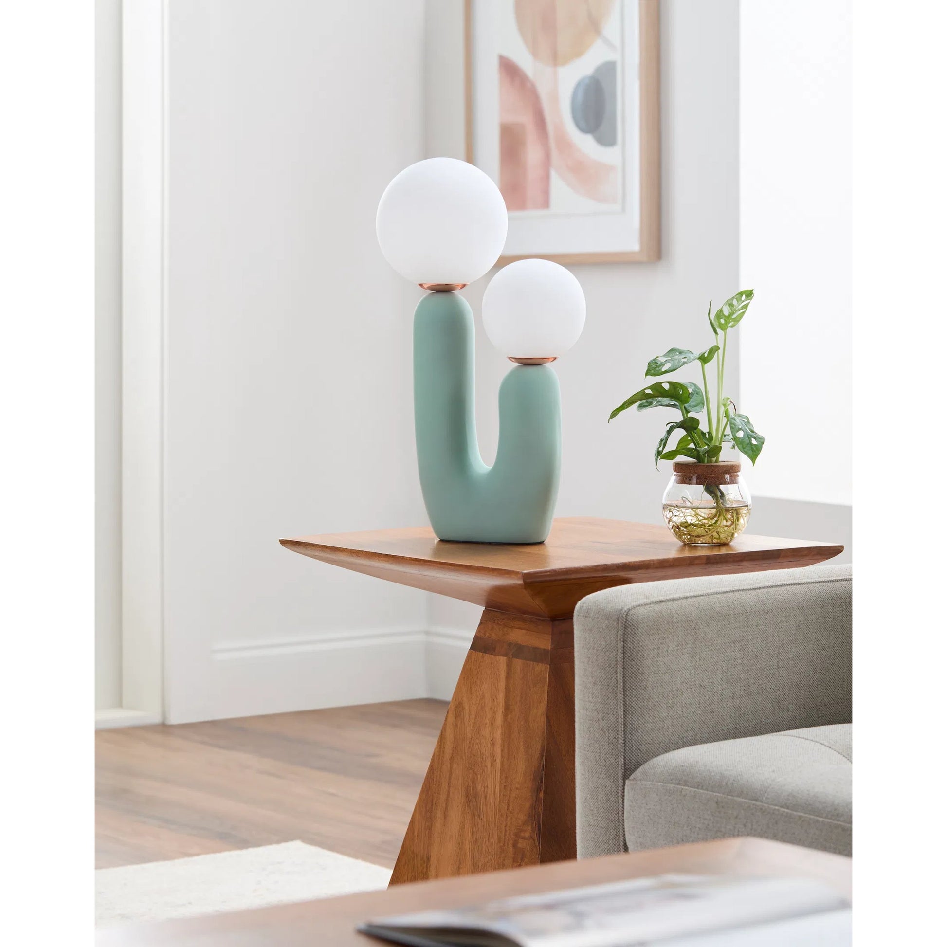 Sedeum Accent Lamp by Livabliss. Made from unique in a modern style.