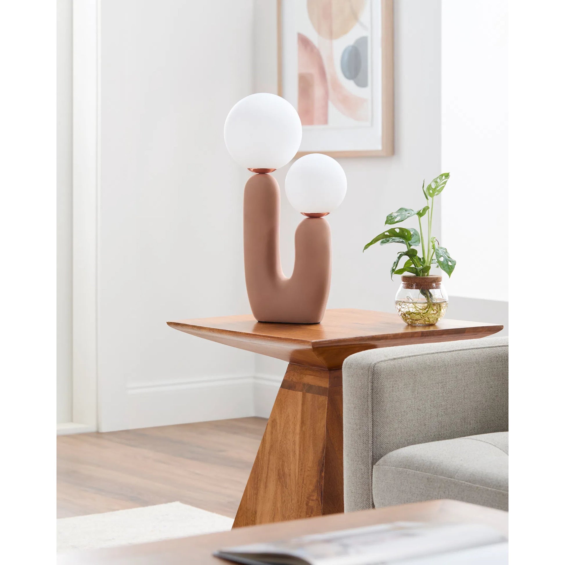 Sedeum Accent Lamp by Livabliss. Made from unique in a modern style.