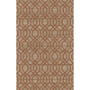 Burnt Orange, Brown / 3'3" x 5'3"