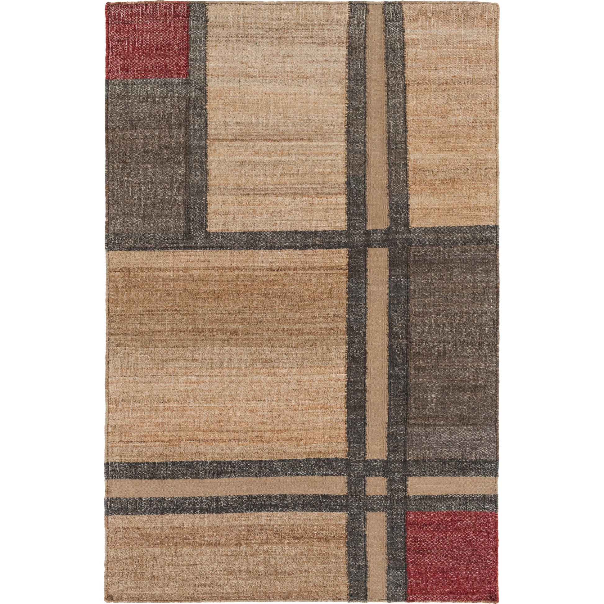 Seaport Rug - 15561 by Surya. Made from 50% jute, 50% viscose in a unique style.