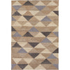 Ivory, Black, Gray, Tan / 2' x 3'