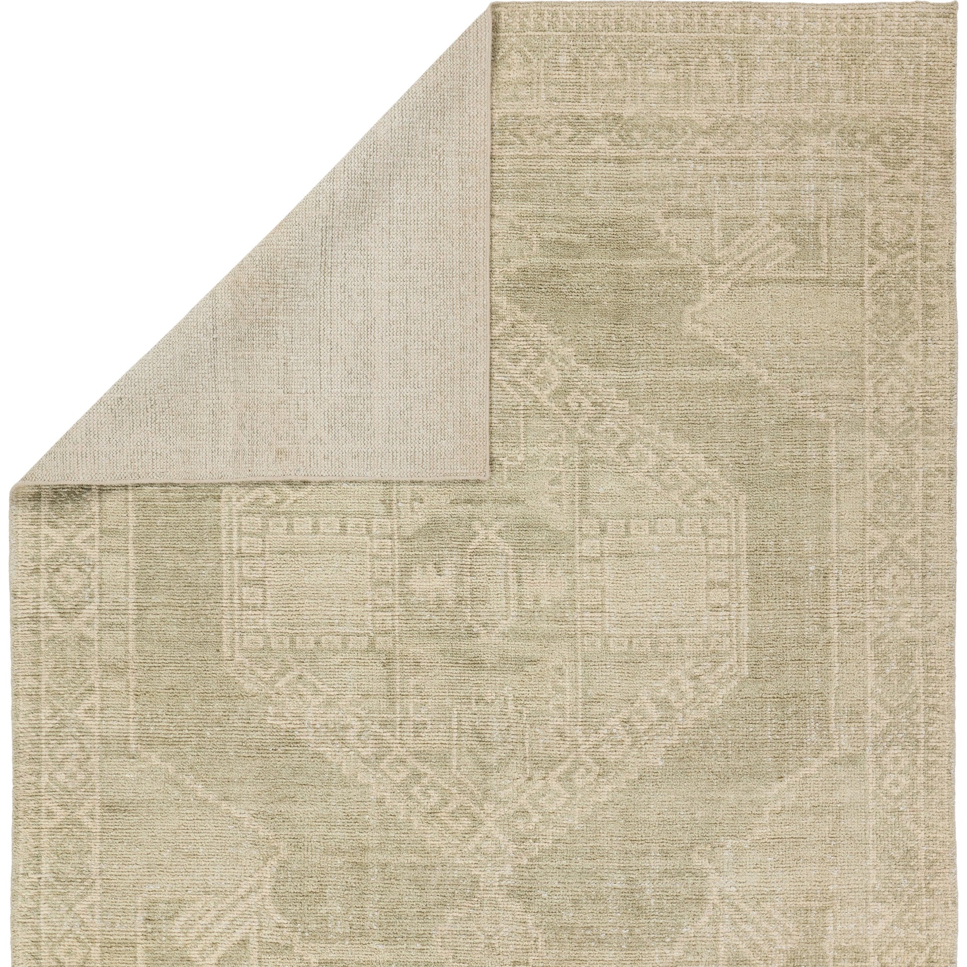 Sevak Rug - SEV08 by Jaipur Living in gren, cream. Made from 100% wool in a unique style.