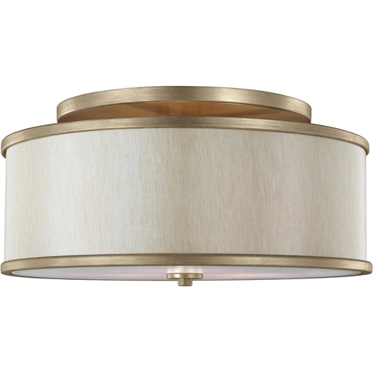 Lennon Semi-Flush Mount by Generation Lighting. Made from steel in a transitional style.
