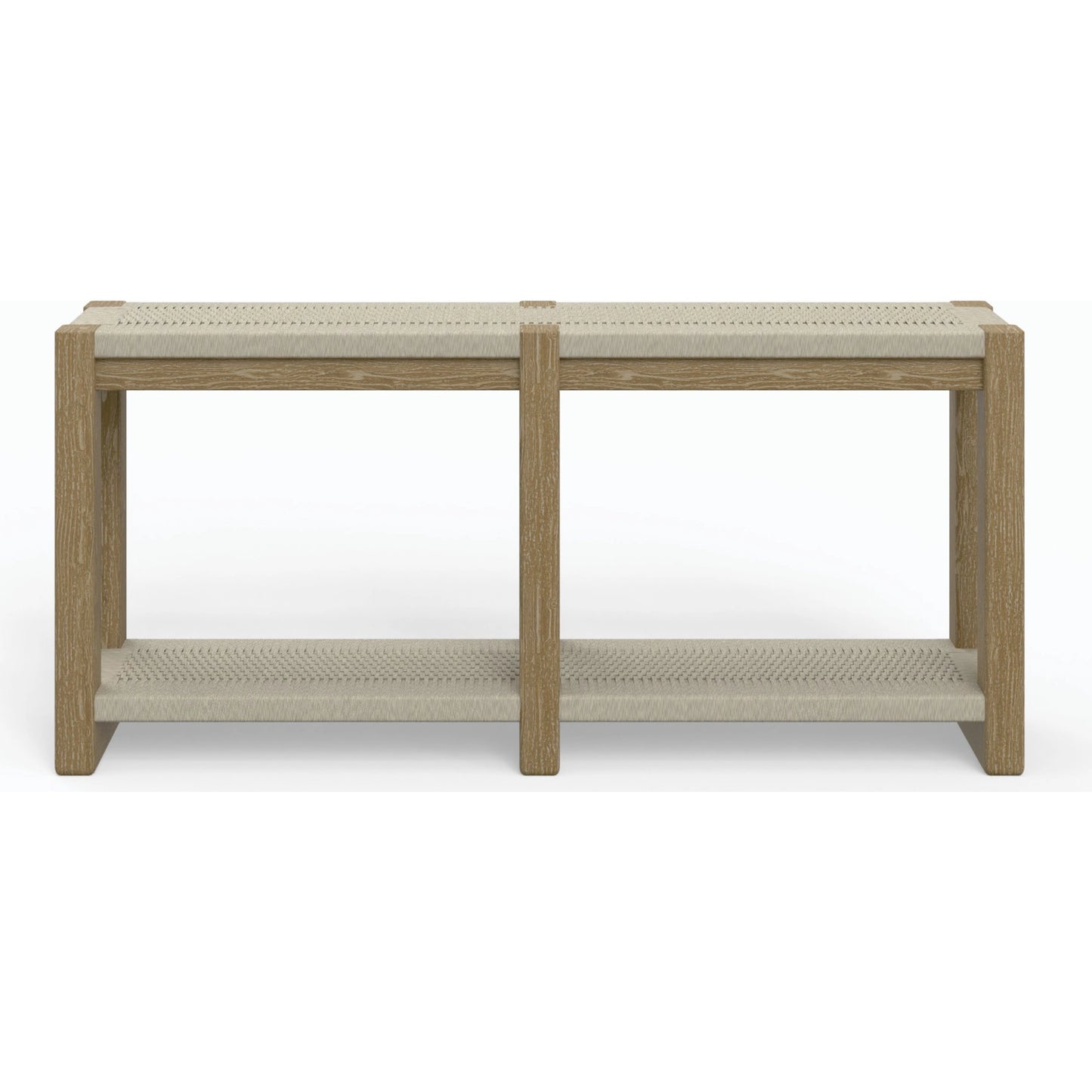 002 SI-2167247 | Additional Silo | Sedona Outdoor Console Table by Sunset West in teak. Made from teak in a modern style.