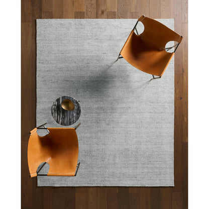 Soft Horizon SFH02 Rug by Jaipur Living in gray. Made from 60% bamboo silk 40% wool in a unique style.