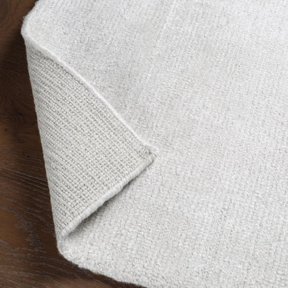 Soft Horizon SFH04 Rug by Jaipur Living in ivory, white. Made from 60% bamboo silk 40% wool in a unique style.