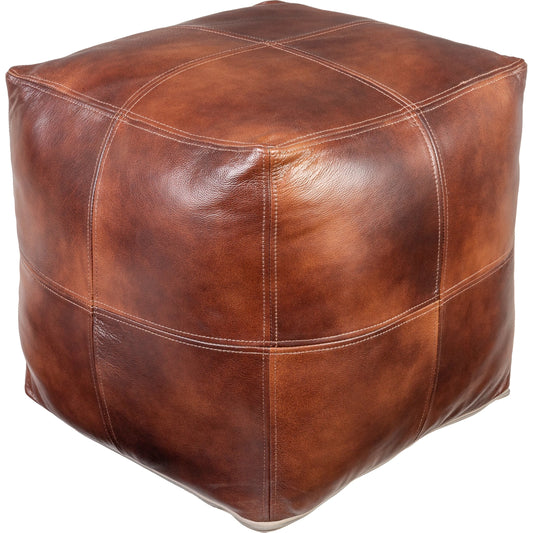Sheffield - 19700 by Livabliss in dark brown. Made from 100% leather, 100% polyester, polyfill, 100% cotton in a traditional style.