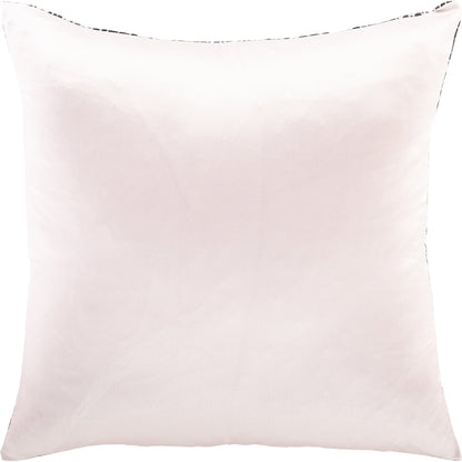 Safari Pillow - 34051 by Surya in pale pink, black. Made from 100% polyester in a modern style.