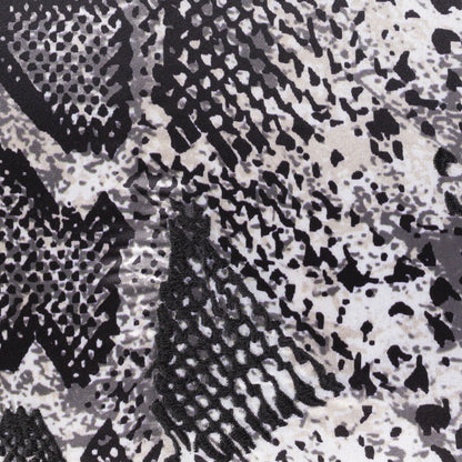 Safari Pillow - 17824 by Surya in black, charcoal, white, light beige. Made from 100% polyester in a modern style.