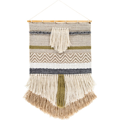 Saiful - 25854 by Surya in charcoal, light beige, cream, black, mustard, dark brown. Made from 70% wool, 20% polyester, 10% cotton in a eclectic & global style.