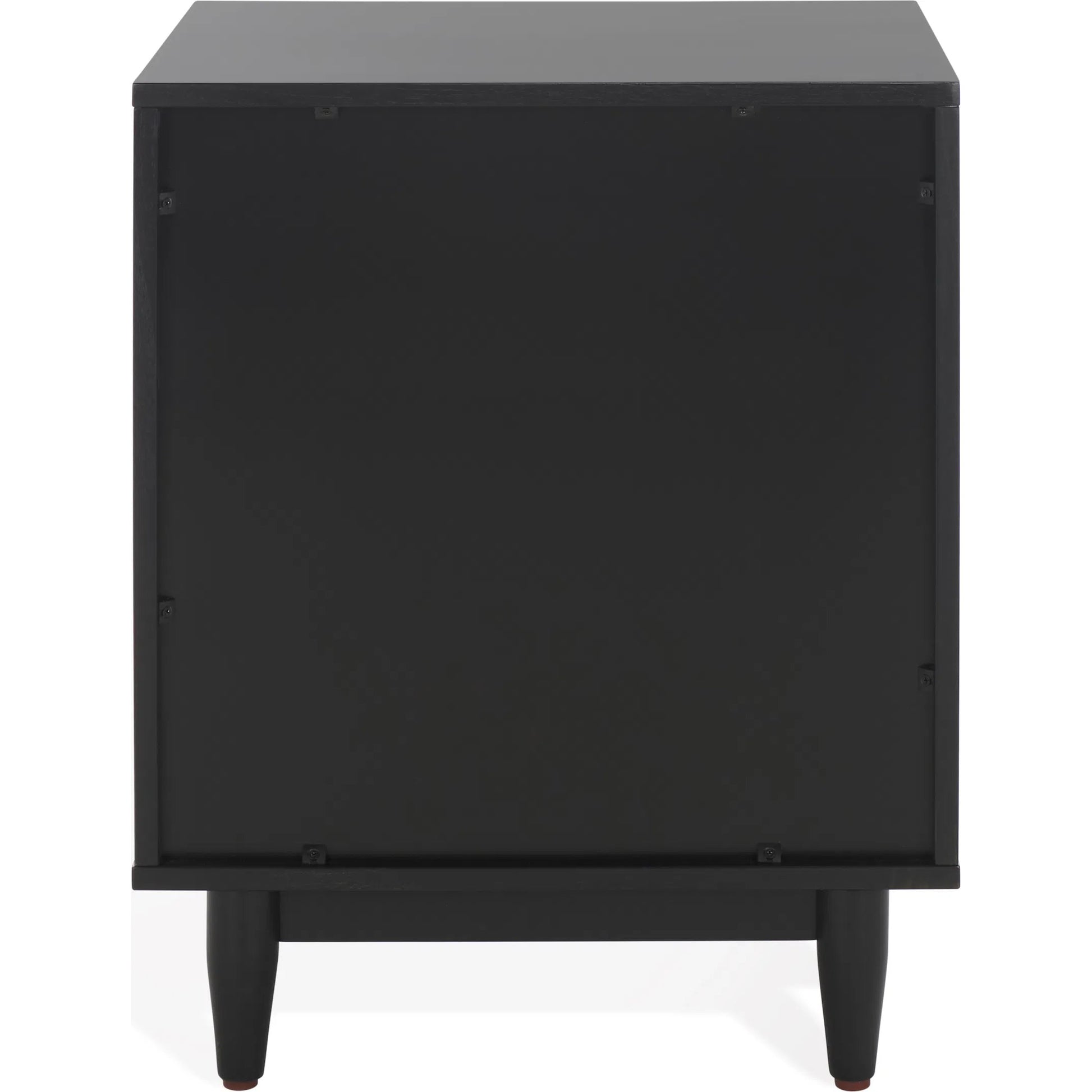 Bremer Banana Stem 1-DRAWER Nightstand by HedgeApple Essentials. Made from mahogany wood, albasia veneer, manufactured wood in a rustic style.